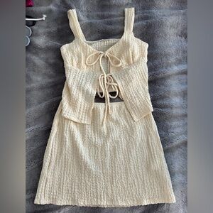 See You Monday Textured Yellow Set